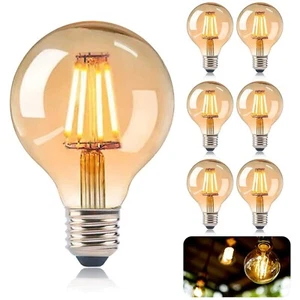 Vintage Smart Glühbirnen G125 Dimmlampe Retro Classic 1900k Warmweiß 4W ZigBee - Bild 1 von 12
