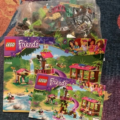 Lego Friends Set 41038 Mayormente Completo con Minifiguras Base Rescate Selva Manual Foto 1 de 4