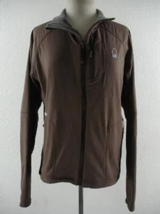 Men's L Sierra Designs Barricade Jacket Stretch Full-Zip Jacket Fleece Lined Brn - Picture 1 of 23