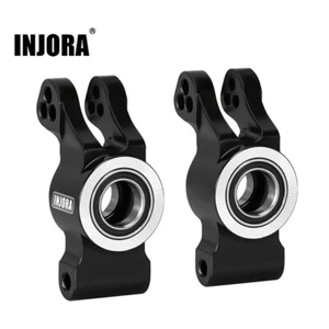 INJORA Aluminum Rear Hubs for 1/16 ARRMA MOJAVE GROM 1/12 Losi Nascar - Picture 1 of 7