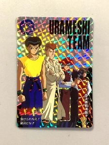 Team Urameshi 85 - Yu Yu Hakusho Prism Holo Bandai Vintage Card - Picture 1 of 2