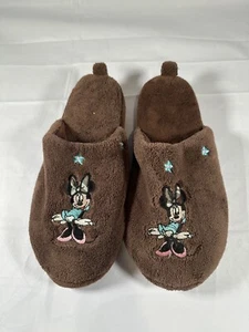 Zapatillas Disneycore Minnie Mouse Felpa Acogedoras Casa Zapatos Talla Grande - Imagen 1 de 3