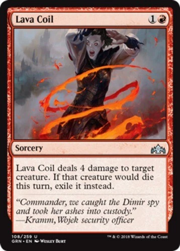 x1 Lava Coil - Guilds of Ravnica - NM - MTG - Image 1 of 1