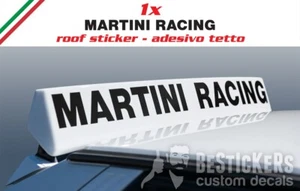 ADESIVO MARTINI RACING Lancia Delta HF integrale EVO alettone rear wing spoiler - Picture 1 of 3