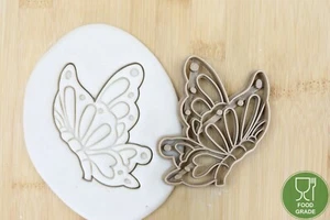 Schmetterlinge fliegt Keksstempel/Ausstechform keksausstecher PLA ca.8cm - Picture 1 of 1