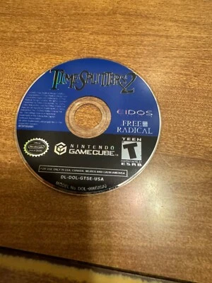TimeSplitters 2 (Nintendo GameCube) Time Splitters TS2 video game disc only L@@K - Image 1 of 2