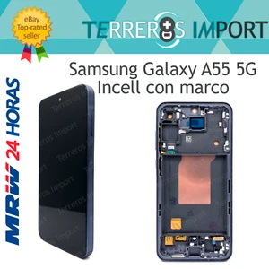 Pantalla Completa Display LCD Samsung A55 5G A556 Incell con marco - Imagen 1 de 1