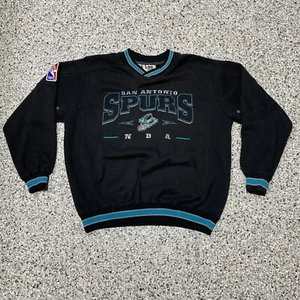 VTG San Antonio Spurs NBA Basketball Sweatshirt 90s Y2K Sz M Lee Sport Robinson - Picture 1 of 8