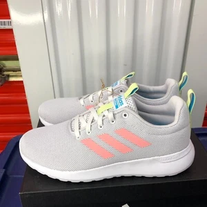 Adidas Lite Racer CLN K Kids Shoes Size 5 US Youth Grey Casual Sneakers EG3049 - Picture 1 of 13