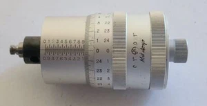 Mitutoyo Micrometer Head for XY Stage 0-1" Range .0001" Graduation Nice - Picture 1 of 3