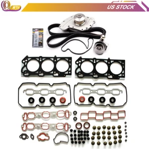 FOR CHRYSLER 300 DODGE 05-06 3.5L TIMING BELT KIT WATER PUMP HEAD GASKET SET - Picture 1 of 21