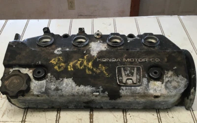 89 HONDA CRX HF 8 VÁLVULA VÁLVULA TAPA OEM Foto 1 de 4