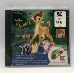 Disney Bambi 1996 Picture CD Rare k-mart sealed - Imagen 1 de 4