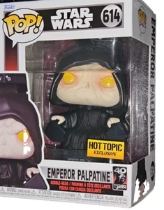 Funko Pop Star Wars Emperor Palpatine #614 heißes Thema exklusiver Wackelkopf - Bild 1 von 5
