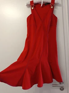 Versace Cocktailkleid Rot 40 - Bild 1 von 14