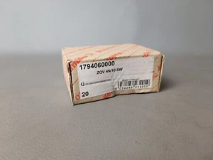 Weidmüller ZQV 4N/10SW Steckbrücke 20 Stück NEU OVP - Picture 1 of 2