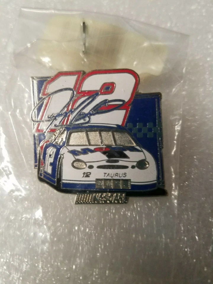 Jeremy Mayfield Mobil 1  #12 Nascar    Hat Pin    - Image 1 of 1
