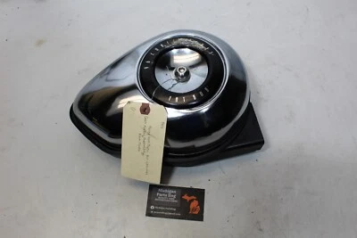 Harley OEM Dyna Fat Bob 96" Filtro Cubierta Filtro Placa Trasera Conjunto Raspado Foto 1 de 4