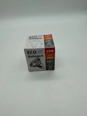 Eco Warm White 25w Dimmable JDR GU10 Light Bulb - Image 1 of 4