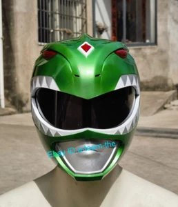 Power Rangers Legacy Green Ranger 1/1 Mighty Morphin Helmet Resin Cosplay Custom - Picture 1 of 3