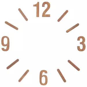 1 Set of Wall Clock DIY Numerals Clock Numerals Kit Replacement Clock Numerals - Picture 1 of 8