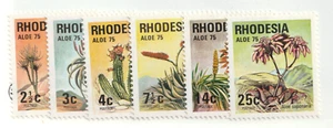 1975 Rhodesia Sc# 352-7 - Aloe Plant Types. MNH postage stamps. - Picture 1 of 1