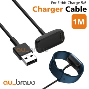Magnetic Charger Dock Charging Cable for Fitbit Charge 6 5 Replacement USB Cable - Picture 1 of 8