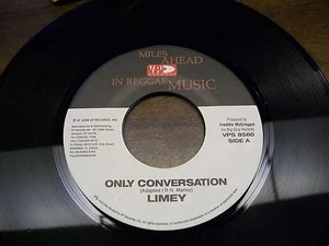 Limey-Only Conversation-Reggae-7" 45-VP Records-VPS 8560-NM - Imagen 1 de 1