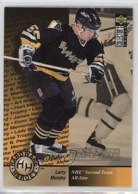 1995-96 Upper Deck Collector's Choice Hardware Heroes Larry Murphy #386 HOF - Image 1 of 2