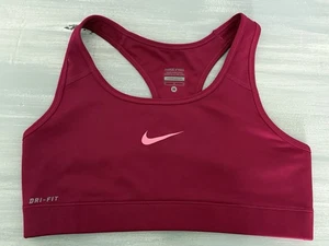 Sujetador deportivo Nike Pro Swoosh entrenamiento entrenamiento talla M rosa atlético para mujer - Imagen 1 de 6