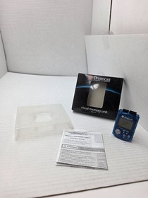 Sega Dreamcast Clear Blue VMU OEM Visual Memory Unit TESTED WORKS PERFECT #B8