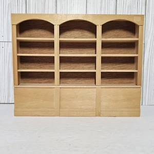 Librería 3 Unidades 5009 Casa de Muñecas Miniatura Escala 1/12 Obras del Hogar Madera Sin Acabar - Imagen 1 de 7