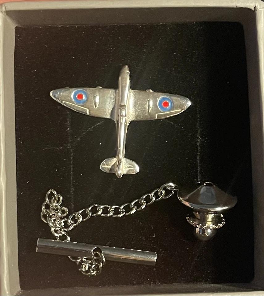 Sterling Silver Spitfire Tie Tack - Image 1 of 1