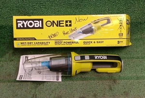New OB Ryobi ONE+ 18V Cordless Wet/Dry Hand Vacuum PCL702B- Tool Only **READ** - Picture 1 of 8