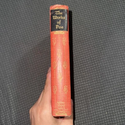 The Works of Edgar Allan Poe in One Volume Black’s Readers Service Vintage Foto 1 de 4