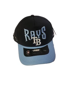 PRO Standard Tampa Bay Rays Pro Pinch Strapback Unisex (verstellbar) blaue Mütze/Kappe - Bild 1 von 18