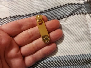 RAR! Louis Vuitton Gold Reißverschluss für Handtasche Tasche Reparatur Ersatz - Bild 1 von 5