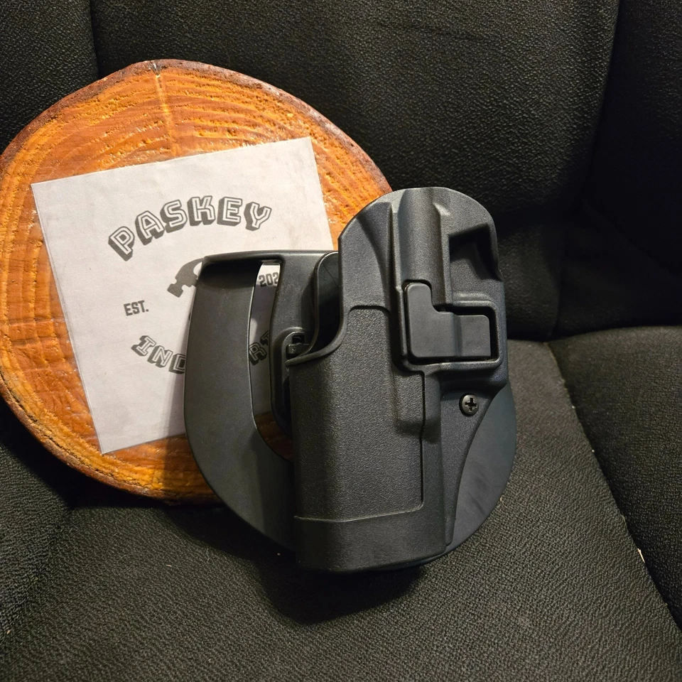 BLACKHAWK Serpa Sportster Holster For Glock 19/23/32 LH OWB Paddle Black Level 2 - Image 1 of 2