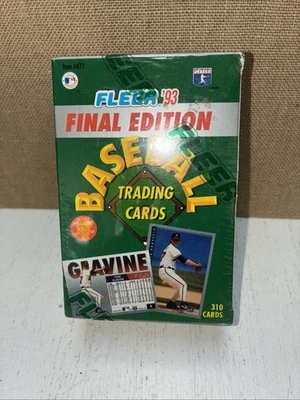 Fleer 1993 Final Edition MLB Baseball Trading 310 Cards Set Factory Sealed Box - Image 1 of 4