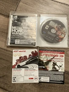 Medal of Honor Warfighter (Sony Playstation 3, 2012) CIB COMPLETE - Picture 1 of 7