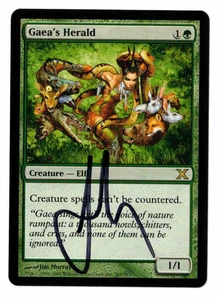 Gaea's Herald 10ª Edición Firmado por el artista Jim Murray! - Imagen 1 de 2