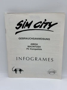 Spielanleitung / Anleitung Amiga / SIM City - Bild 1 von 2