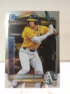 2025 Bowman Chrome - Shotaro Morii 1st Chrome Prospects Card #BCP-170 Atletica leggera - Foto 1 di 2