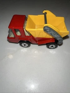 Matchbox Superfast No37 1976 Skip Truck. Klarglas neuwertig ohne Karton   - Bild 1 von 8