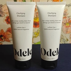 Lot of 2 Odele Clarifying Shampoo Travel Mini Size (2 Oz/60 mL Each) NEW Sealed - Picture 1 of 5
