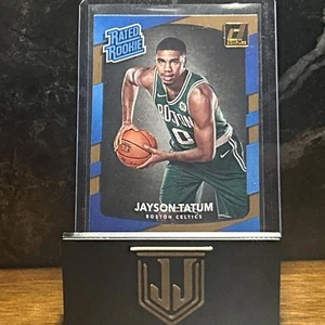 Panini Donruss Rated Rookie Jayson Tatum #198 RC 2017 - Imagen 1 de 1