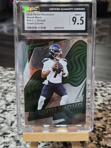 2025 Panini Revolution Shock Wave CJ Stroud Green Cosmo /25 CGC 9.5 Texans - Bild 1 von 5
