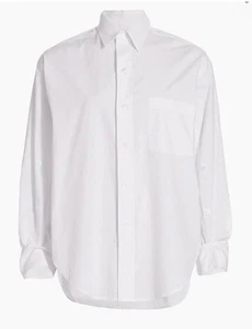 Camisa Ciudadanos de la Humanidad Kayla Grande Abotonada Blanca XS - Imagen 1 de 13