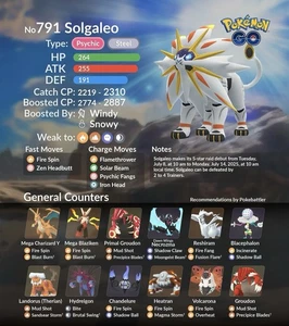 1x Lunala Raid - Pokemon Go - Read Description ✅ - Picture 1 of 1