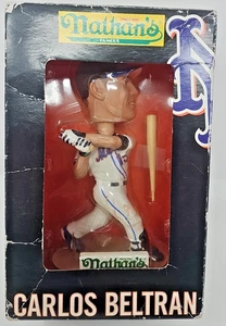 New York Mets Carlos Beltran Nathan's Bobblehead New In Box - Picture 1 of 10